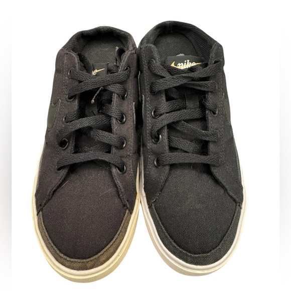 Nike Court Legacy Mule Women's Black Slip On Casual Comfort Shoe Size 6.5 - Picture 2 of 12